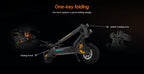 KuKirin G2 Master Electric Scooter 1000W*2 Dual Motor 52V 20.8Ah 60km/h Max Speed Front&Rear Disc Brake Hydraulic Shock Absorber