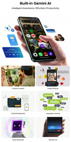 World Premiere DOOGEE B10 Smartphone 7600mAh Battery 6GB 256GB 6.6'' Display 64MP AI Camera Gemini AI Android 16 Mobile Phone