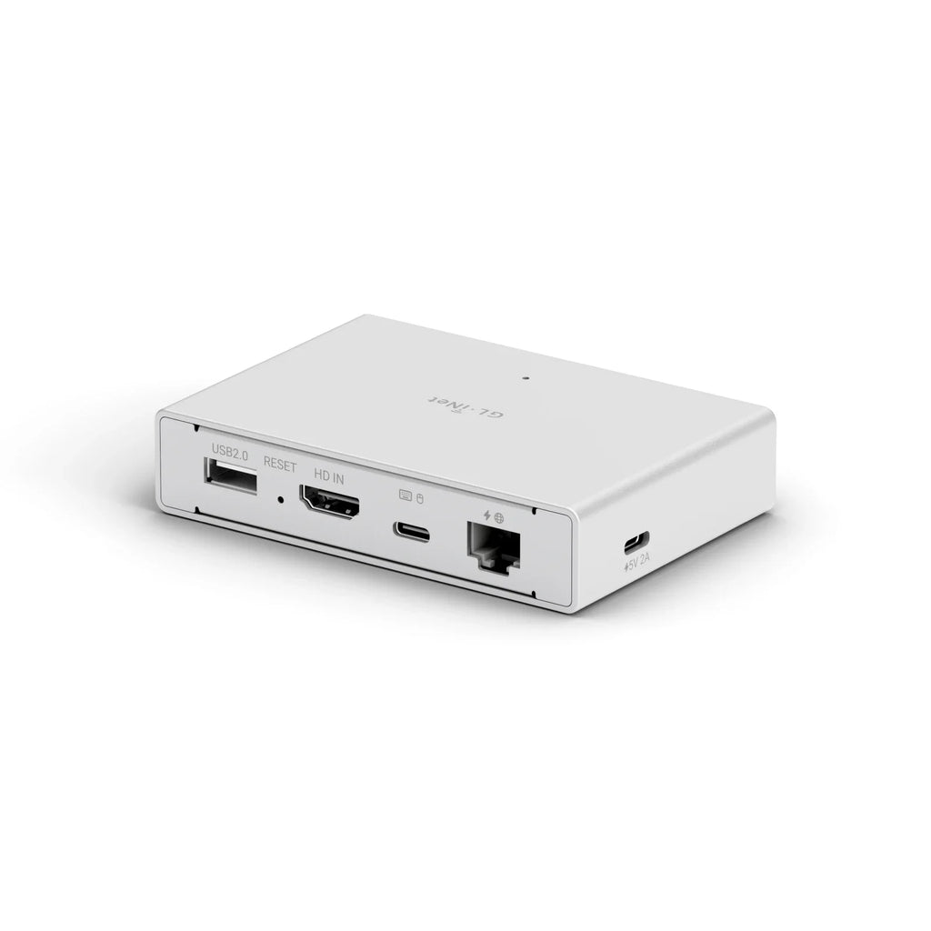 GL.iNet Comet PoE (GL-RM1PE) Internet Remote KVM, PoE/Type-C power, 4K@30Fps, 32GB EMMC, Tailscale, power mgmt, for KVM Switche