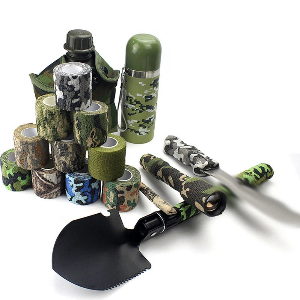 Hunting Camouflage Tape Durable Pistol Firearm Gun Accessories Hunt weapons Stickers Tapes for Gun Waterproof Camping Wrap