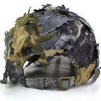 Men's 3D Leaves Ghillie Camo Baseball Cap, Tactical Hunting Hat for Fishing & Outdoor