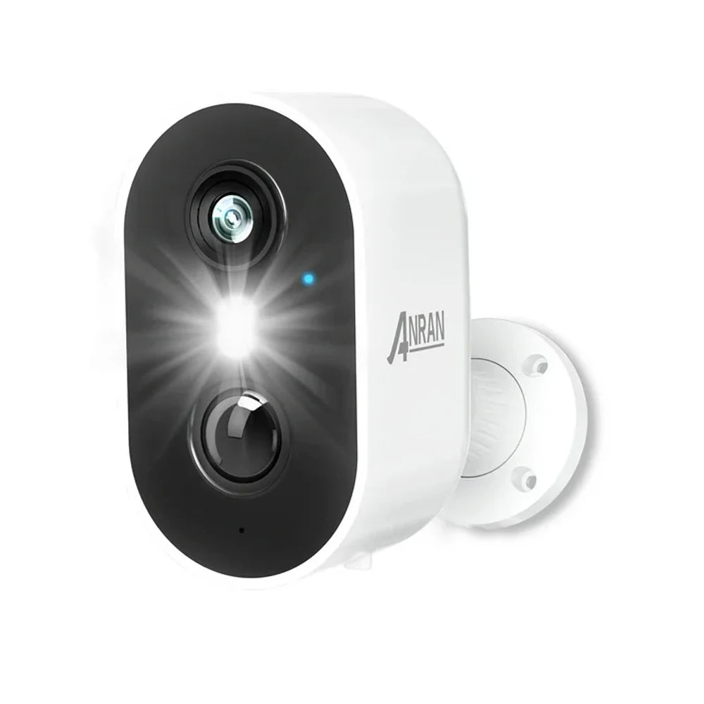 ANRAN 2K Rechargeable Battery Camera 2.4G WiFi Camera Wireless Home Surveillance Security Cameras PIR ,IP65 ,work with ANRAN app