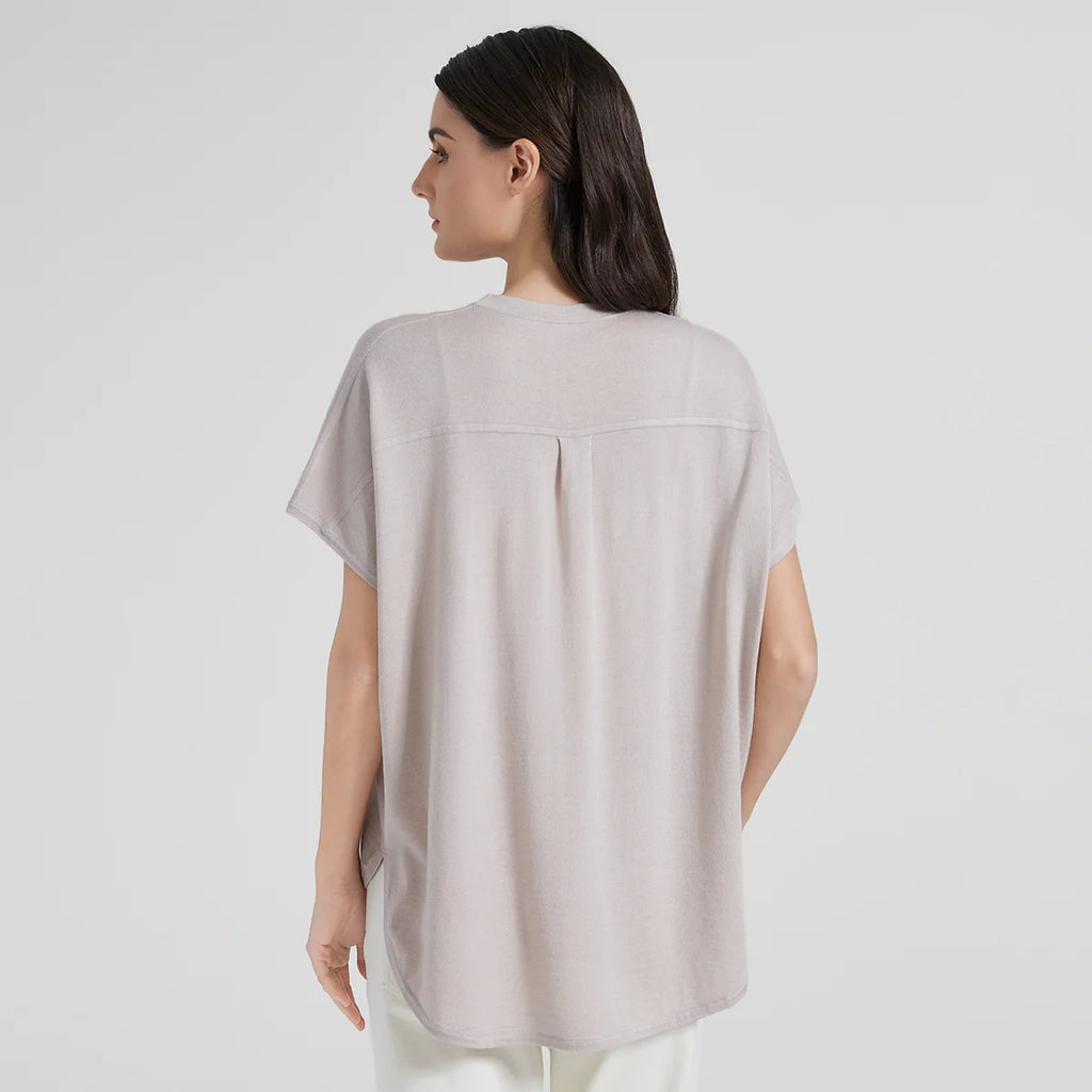 BC1071  Luxury Women's Clothing Merino Wool Silk Pullover Sweaters Woolen Ladies Clothes Womans Woolen loose Tops