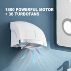 Fully Automatic Hand Dryer Induction Hot and Cold Hand Drying Machine Hotel Hand Dryer  sèche-mains осушитель