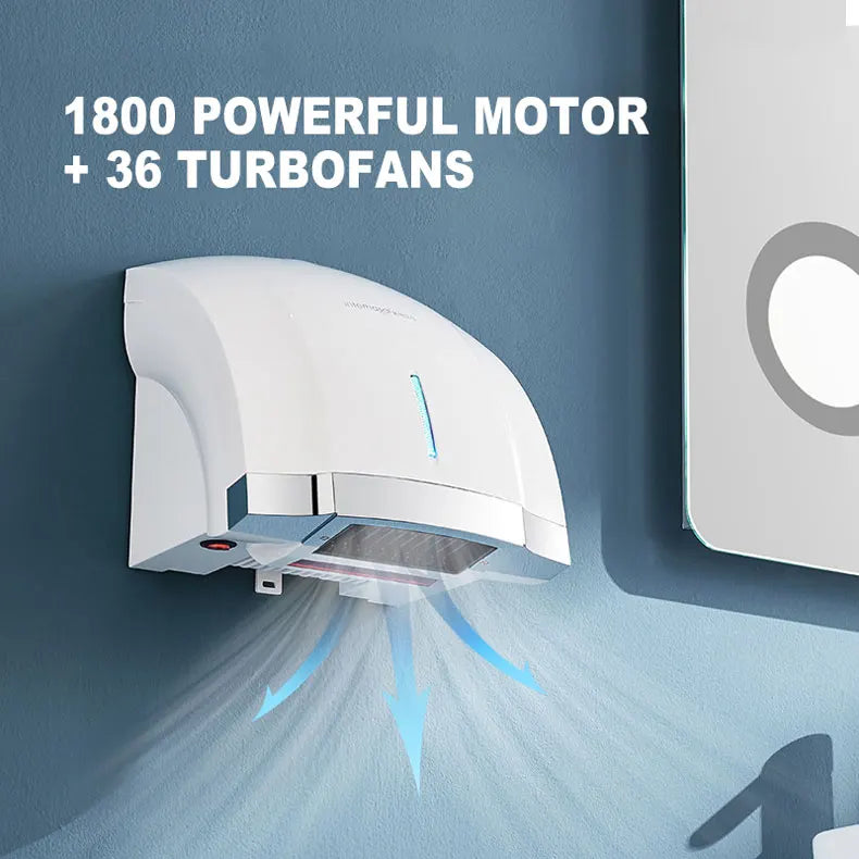 Fully Automatic Hand Dryer Induction Hot and Cold Hand Drying Machine Hotel Hand Dryer  sèche-mains осушитель