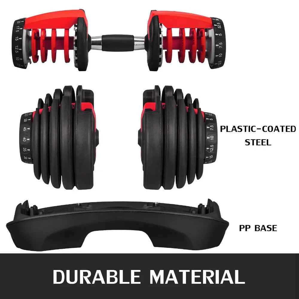 SIHAO Adjustable 52.5lbs Dumbbell Fitness Equipment Training Arm Muscles Dumbbell Free Shipping Adjustable Bumbbell
