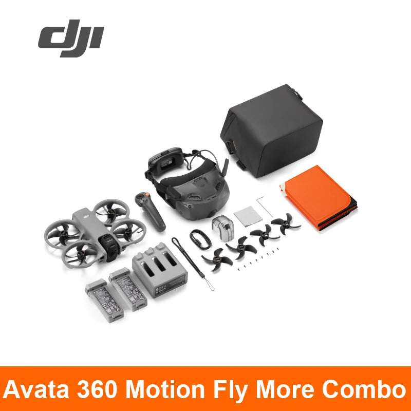 DJI Avata 360 360° Panoramic Drone 8K HDR Video 1-Inch Sensor Omnidirectional Obstacle Avoidance FPV RC Drone Avata 360