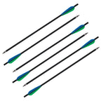 Carbon Crossbow Arrow with Replaced Arrowhead, Archery Bolts, Shooting Accessories, Hunting, ID8.8, OD7.6, 20"