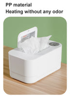 Baby Wipes Heater Wet Towel Dispenser Thermostat Warmer Tissue Paper Case Napkin Electric Heating Insulation Storage Box Holder