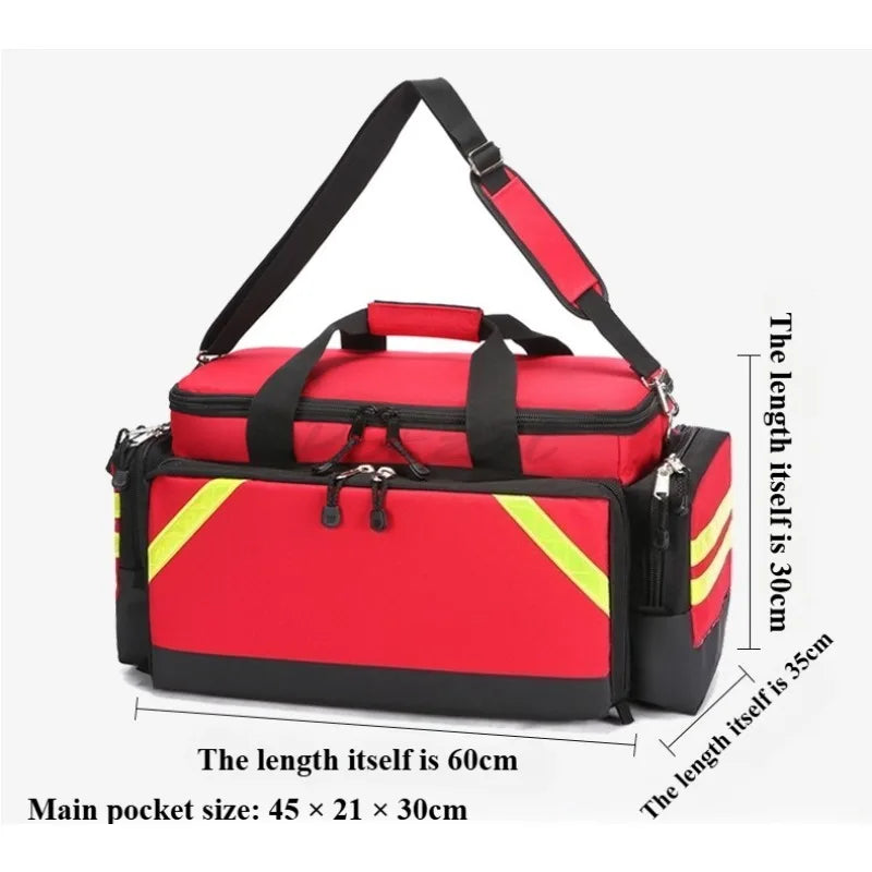 Outdoor 1200D Waterproof Large Capacity First Aid Kit Tear Resistant Oxford Cloth Medical Emergency Kit Secondary image