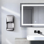 AIKE Automatic Hands Dryer with Drip Tray Wall Mounted High Speed Drying Machine 10-15s Quick Dry Hands Model AK2632 1400-1650W
