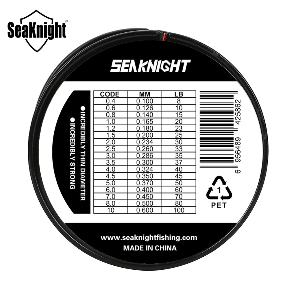 SeaKnight Brand 4 Strands Braided Fishing Line 8-100LB Multifilament PE Wire 300M 500M 1000M Freshwater Saltwater Fishing Pesca