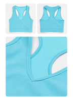 3 Piece Tracksuit Set - Jacket + Push Up Sports Bra + High Waist Leggings, Gym Workout Activewear Training, Yoga, Fitness Women