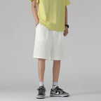 Summer Men'S Large Size Casual Shorts Beach Pants Running Sport Straight Short Pants Male Thin Sweatpant Leisure Loose Shorts