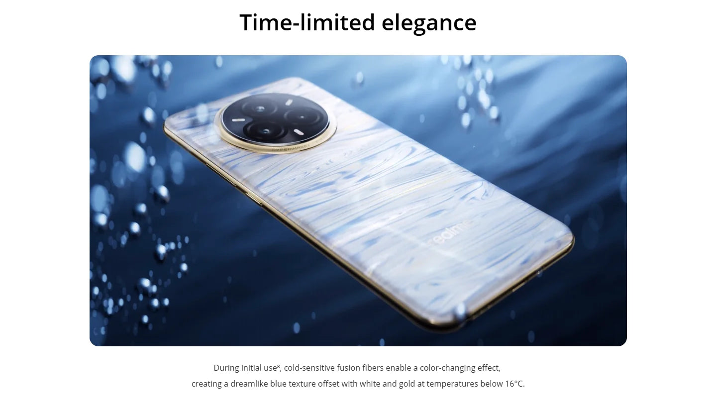 Global Version realme 14 Pro Plus 5G Smartphone Sony 3X Periscope OIS Camera Snapdragon7s Gen 3 80W SUPERVOOC Charge IP69