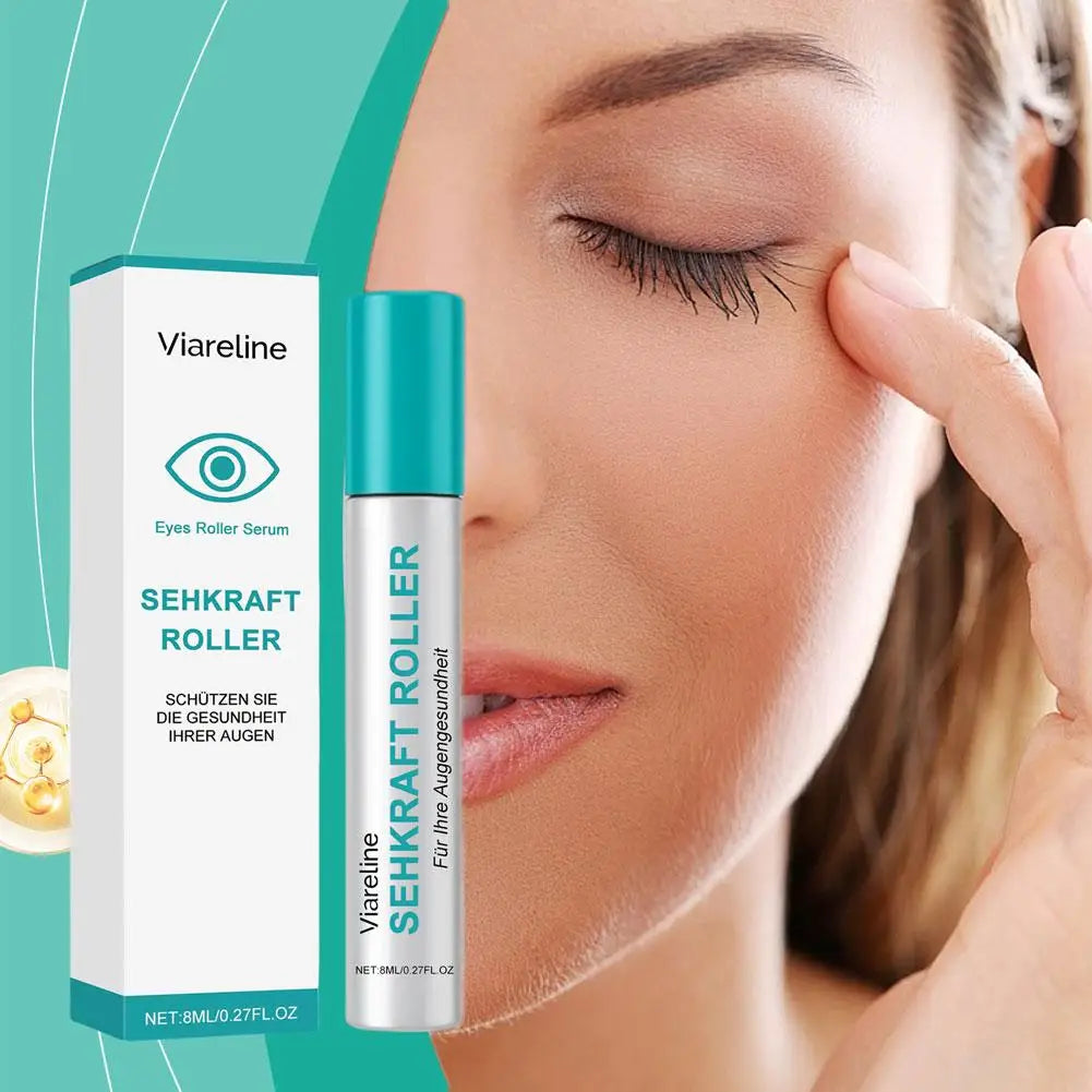 High-end 8ml Quickly Restore Vision Enhance Roller Promotes Clearer Eyesight Mild Relax Massage Fatigue Relief For Eye Care NEW