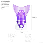 Face Steamer Facial Heating Sprayer Skin Moisturizing Pore Cleaner Facial Hot Fog Steamer Home SPA Machine Care Skin Humidifier
