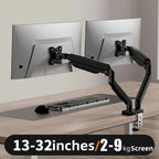 Flexible dual screen support, 13–32 inch monitors available, 180° swivel and tilt function for better viewing experience