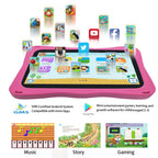BDF Tablet for Kids 7 Inch Android 11 System 32 GB WiFi Bluetooth Dual Camera Educational Software Installed with Proof Case