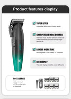 VGR Hair Clipper Professional Hair Cut Machine Face Shaver Barber Clippers Beard Trimmer Metal Trimmer for Men V-003 V-906 V-308