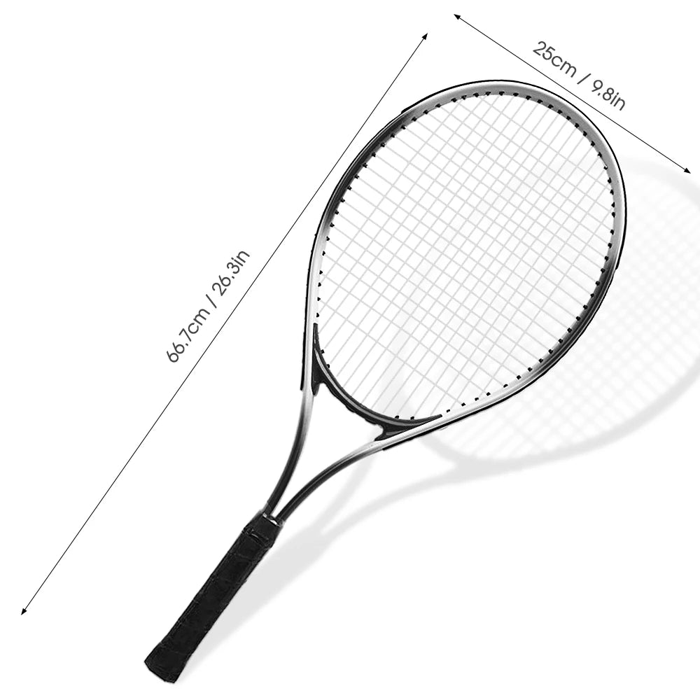 Tennis Racket Lightweight Shockproof Tennis Racquet with Carry Bag Outdoor Sports