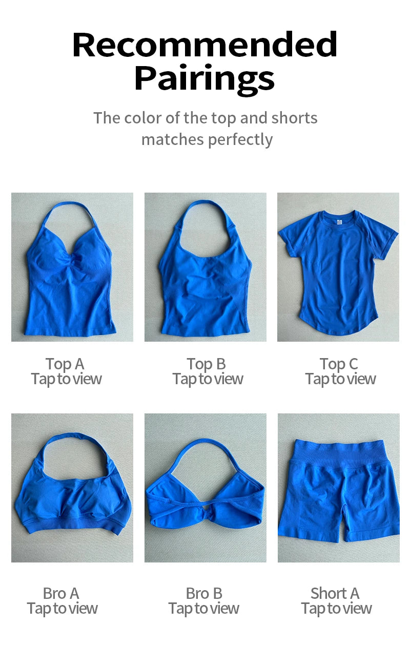 TKITK Shorts Seamless Yoga Pants Women's Fitness Outfits Shark Bite Shorts for Gym Running Cycling Bike Wear Leggings
