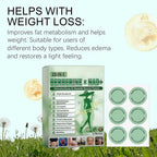 Berberine Patch Nano Microneedle Patch with Natural Ingredients, Daily Weight Management Body Firming Sticker for Women Men