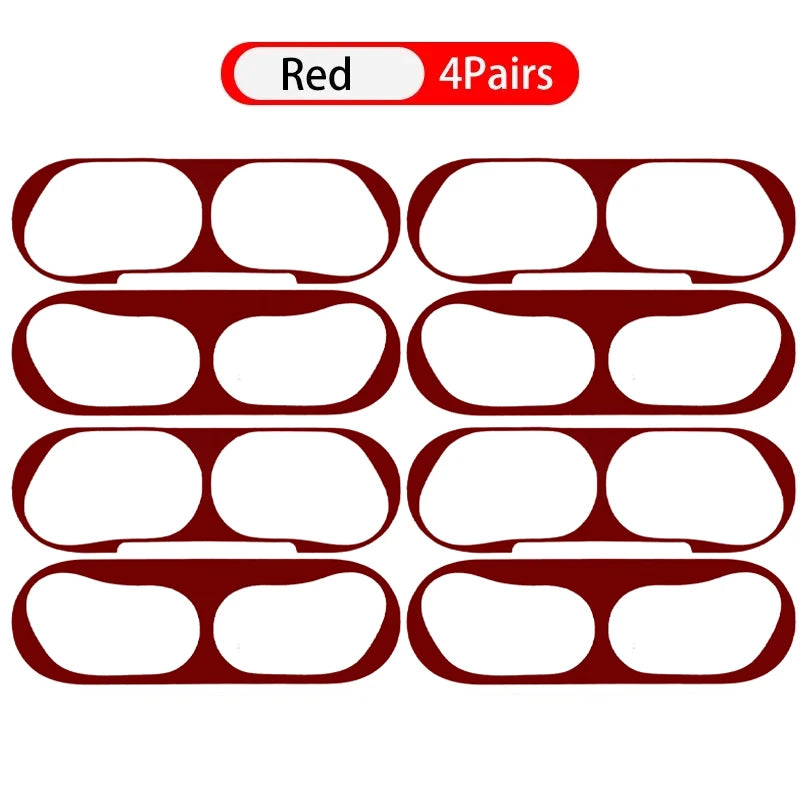 Metal Dustproof Film for Airpods Pro 3 Guard Sticker Anti-Scratch Protectors Decal Ultra Thin for Airpod Pro3 Case Accessories