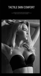 2024 New Sexy Lingerie Set for Women Strapless Push Up Bra Seamless Invisible Underwear Backless Wedding Dress LaceNo Show Panti