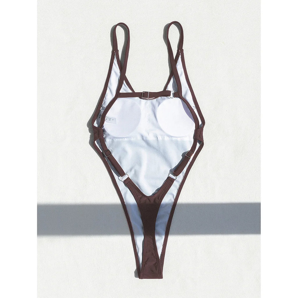XS - L 2026 Sexy Monokini Extreme String Mini Micro Thong Women Swimwear One Piece Swimsuit Female Bather Bathing Suit V5820
