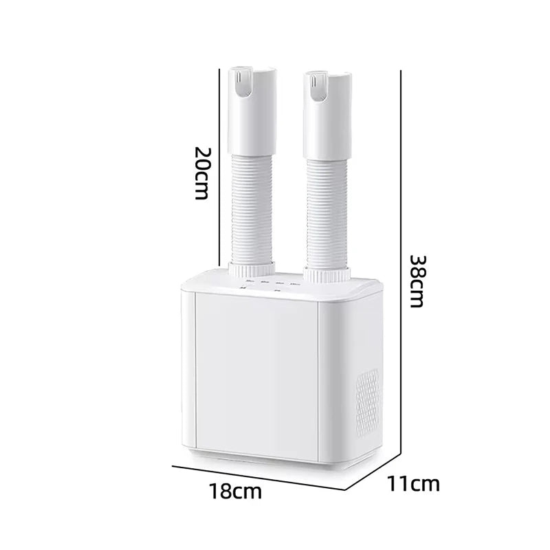 220V Shoe Dryer Electric Timing Dryer Retractable Fast Drying UV Sterilization Household Travel Foldable Shoes Boot Socks Gloves