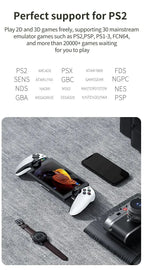 M28 Portable Retro Video Game Console 7.1" HD LCD 128GB 4000mAh 3D Game Support PS2 30+ Simulators Dual Joystick