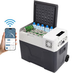 Sihao 15L-55L Portable Compressor Fridge Freezer, Mini Cooler for Outdoor Camping BBQ Picnic, Car Vehicle Refrigerator Cooler for Travel Road Trip, Electric Compressor Fridge Freezer Mini Cooler Box