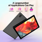 Latest Global Version Android 15 Tablet, 10-inch Tablet, Quad-core Processor, 1280*800 Resolution, 12 (3+9) GB RAM, 64GB Storage