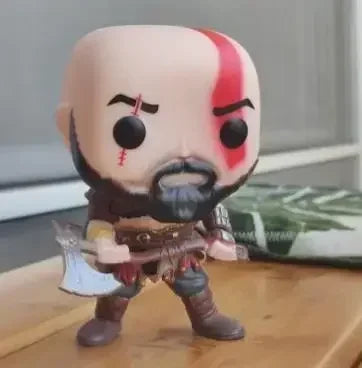 FUNKO POP God of War Kratos 269# Toy PVC Action Figures Official Licensed Product Vinyl Model Toys for Children Birthday Gift