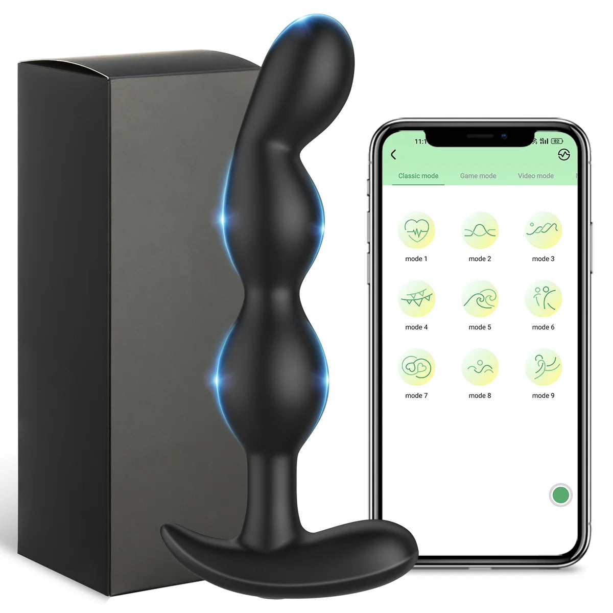 APP Bluetooth Anal Plug Vibrator for Men Prostate Massager Wireless Remote Butt Plug Vibrating Adult Sex Toys for Women Male Gay