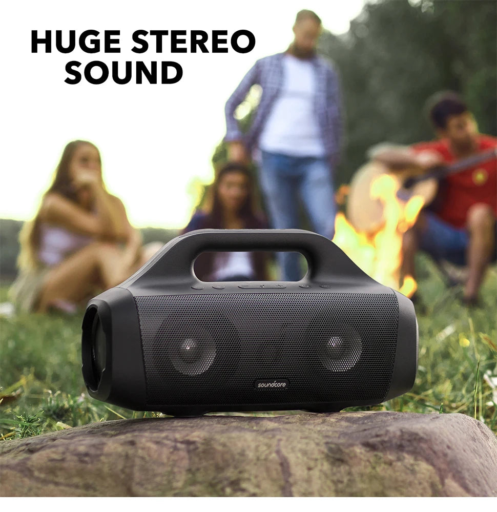 Anker Soundcore Motion Boom Outdoor Bluetooth loudspeaker with Titanium Audio drivers BassUp Technology IPX7 Water Protection 24-S
