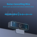 Nuroum 2K QHD Webcam 1440P 30FPS&1080P 60FPS Dual Mode, AI Noise Cancelling Mic,Streaming Camera, USB Plug & Play for PC/Mac