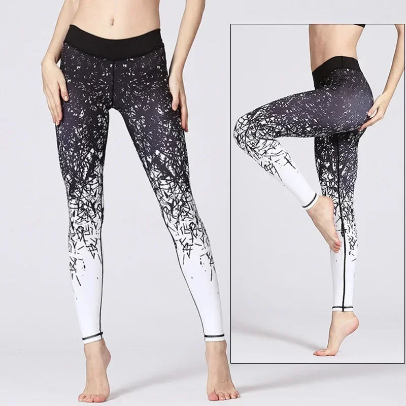 Cloud Hide Yoga Pants Long Sports Leggings Women Fitness Tights Girls High Waist Running Workout Trouser Plus Size Tummy Control