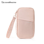 RFID Blocking Passport Holder Travel Wallet Durable Anti-Theft Card Slots Protective Case Flights Travel Organizer for Women Men