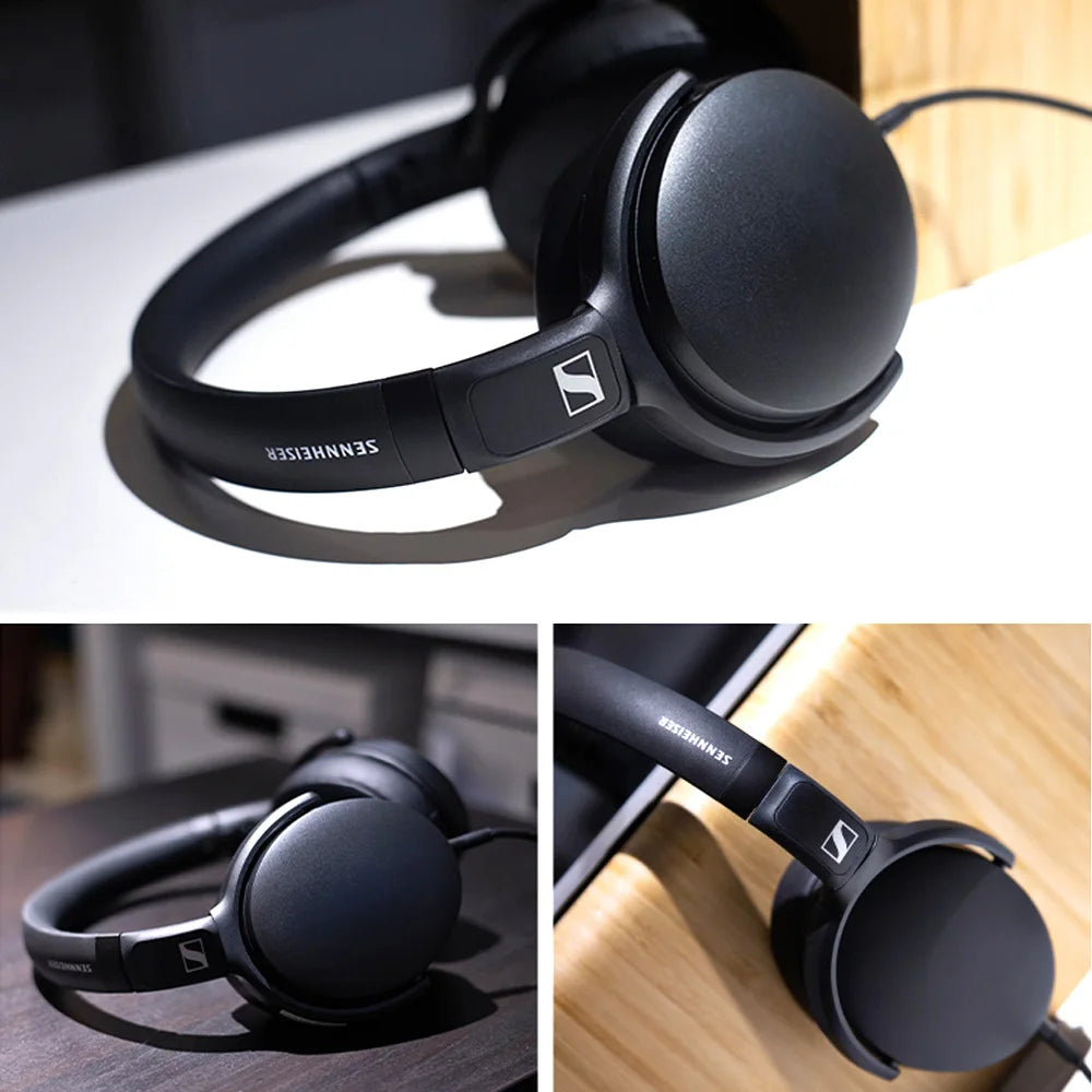 Sennheiser HD 400S Wired Headphones Over Ear HiFi Stereo Bass Noise Isolating Headset with Mic for Smartphone PC Laptop Music
