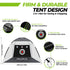Golf Professional Practice Net Golf Hitting Cage Indoor Outdoor Exercise Practice Training Auxiliary Tool High Impact Hitting