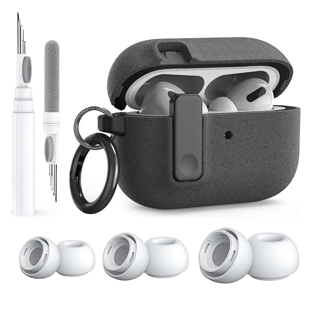 For AirPods Pro 2 Case Cover with Cleaner Kit,Shockproof Protective Case for Apple AirPod Pro 2nd 1st Generation Case Main image