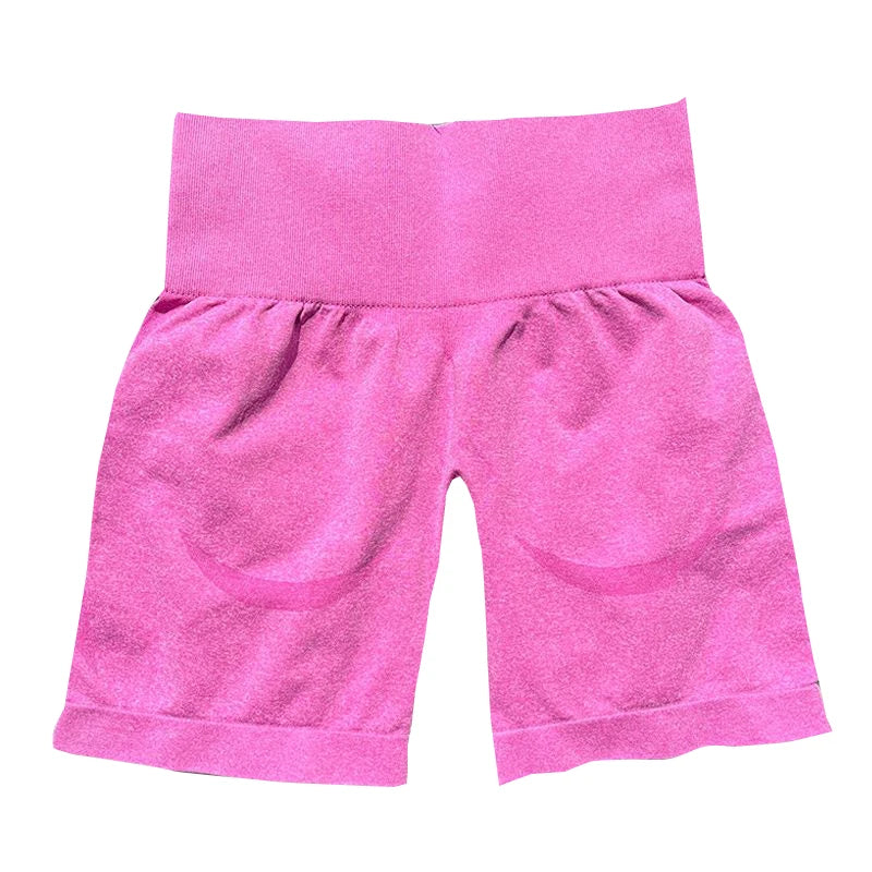 Contour Seamless Shorts for Women Yoga Shorts Push Up Booty Workout Gym Shorts Fitness High Waist Sports Short Women Clothing