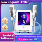 New Myoslim Desktop RF Body Shaping Machine Pro Roller Massage Magnetic Slimming EMS Fat Reduction Weight Loss White Equipment