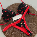 New Bikini Women Swimsuit Beach Vacation Swimwear Leopard Printed Sexy Bikini Set Beachwear Swimsuit Thong Bathing Suit Biquinis