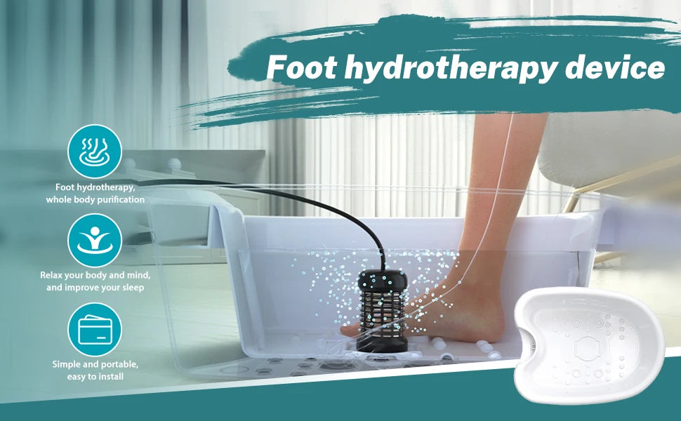 Detox Ionic Foot Spa Bath Machine Massage Foot Ionic Detoxification Relieves Fatigue Promote Good Health And Full For Vitality