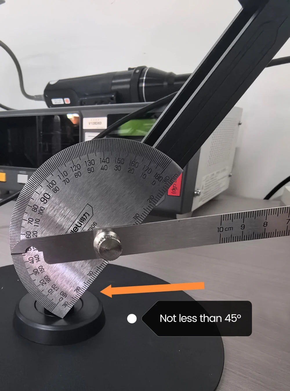 UPERFECT Metal Magnetic Bracket VESA 2 IN 1 Stand Max Support 19" Portable Monitor with Adjustment Holder For 7"-19" Dispalys