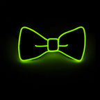 LED Glowing Bow Ties for Men Light Up Ties Personalized Night Club Concert Masquerade Accessory for Carnival Decor