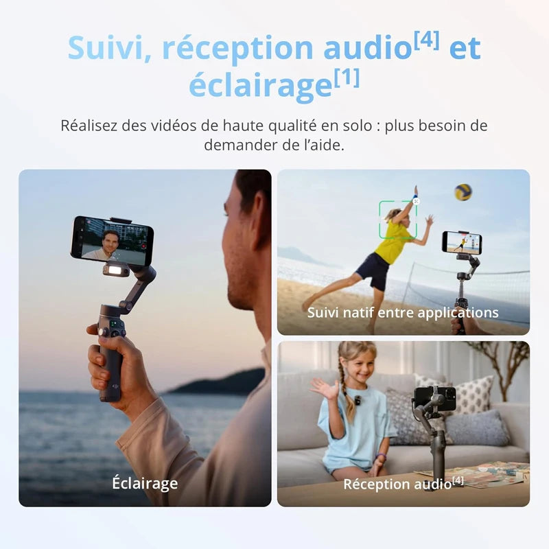 DJI OM8 Osmo Mobile 8 Smartphone Gimbal Stabilizer 3 Axis Mobile Phone Gimbal Original Brand New OM8